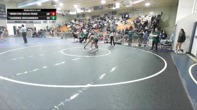 155 lbs Quarterfinal - Hassina Mohammad, Irvine vs Berlynn Solia-Tago, Poly/Long Beach