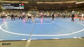 108 lbs Consi Of 16 #2 - Nox O`Brien, Wasatch Wrestling Club vs Coleman Morgan, North Desoto Wrestling Academy