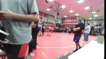 126 lbs Round Of 32 - Keegan Hollingshead, Checotah vs Chase Bishop, Bristow