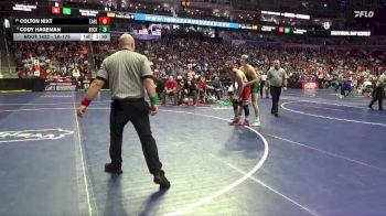 1A-175 lbs Cons. Round 3 - Cody Hageman, Beckman Catholic vs Colton Nixt, Earlham