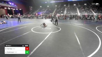40 lbs Consi Of 8 #2 - Brandon Trout Jr., Westen Nebraska Elite vs Rylan Hackbarth, Bozeman WC