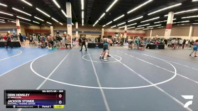 285 lbs Semifinal - Odin Hensley, 3F Wrestling vs Jackson Stoner, Rockwall Training Center