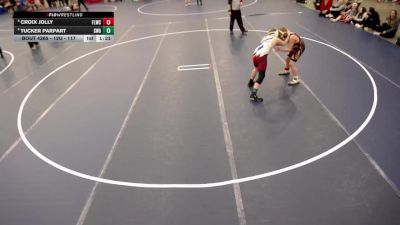 12U - 117 lbs Quarters - Croix Jolly, Forest Lake Wrestling Club vs Tucker Parpart, Summit Wrestling Academy