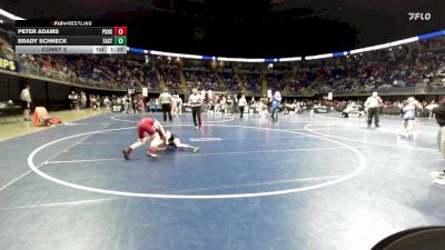 JR BOYS HARD LUCK - 131-132 Champ. Round 3 - Carter Brittain, Team Idaho Wrestling Club vs Jarrett Engel, Immortal Athletics WC