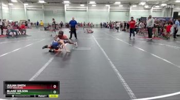 90 lbs Round 3 - Julian Smith, Spazz Wrestling vs Blaise Wilson, Warrior Ridge