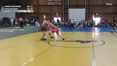 125 lbs 3rd Place - Vincent Mastrianni, Journeymen vs Ethan Michaels, Triumph