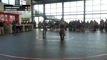 125 lbs Cons. Round 1 - Bennett Clark, Anamosa Wrestling Club vs Cooper Anderson, Mount Vernon