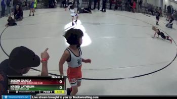 2 lbs Semifinal - Kreed Lathrum, The Best Wrestler vs Jaxon Garcia, Chadron Junior Wrestling Club