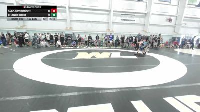 153 lbs Round Of 32 - Alex Spainhour, NC vs Chance Grim, OH