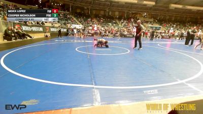 75 lbs Consi Of 8 #2 - Moxx Lopez, Proving Grounds Wrestling vs Cooper Nicholson, Palmyra Youth Wrestling Club