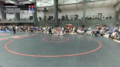 16U Girls FS - 115 lbs Champ. Round 1 - Paxton Steele, OR vs Emerson Woods, WA