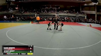 50 lbs Cons. Round 2 - Kane Sieberg, Maple River/USC vs Wyatt Ebnet, Holdingford