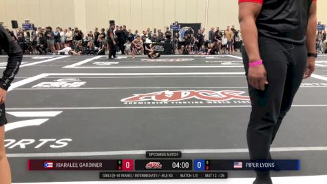 Kiaralee Gardiner vs Piper Lyons 2025 ADCC Orlando Open/Youth Trials