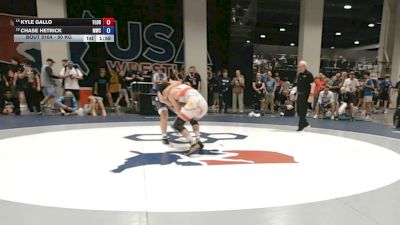 80 kg Champ. Rd Of 32 - Kyle Gallo, Florida vs Chase Hetrick, Malvern Wrestling Club