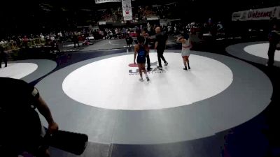 120 lbs Champ. Round 1 - Lia Uc, Beat The Streets - Los Angeles vs Jaevani Persaud, Delta Wrestling Club