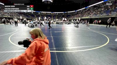 70 lbs Round Of 32 - Mason Geer, Parkland vs Colton Stephens, Greenville