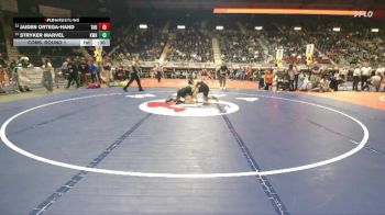 4A-165 lbs Cons. Round 1 - Stryker Marvel, Kelly Walsh vs Jaiden Ortega-Hand, Thunder Basin