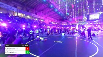 78 lbs Rr Rnd 1 - Keagen Drummond, 2 Tuff Gym vs Logan Crawford, Northwest Elite