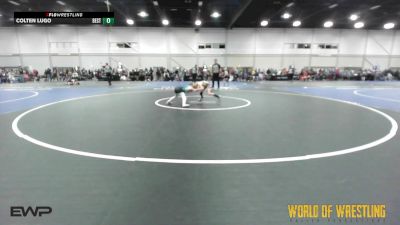 56 lbs Rr Rnd 4 - Easton Wigington, LWA 12U vs Colten Lugo, Best Trained 12U