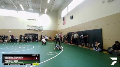 53 lbs Quarterfinal - Treyson Ross, Punisher Wrestling Company vs Kayceon O`Bannon, FordDynastyWrestlingClub