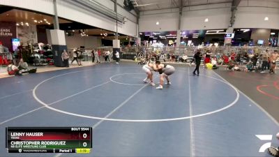 285 lbs Quarterfinal - Christopher Rodriguez, NB Elite Wrestling Club vs Lenny Hauser, Texas