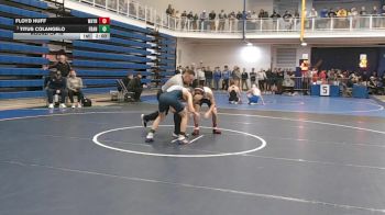 121 lbs Round Of 16 - Floyd Huff, Waynesburg vs Titus Colangelo, Franklin Regional