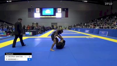 PEDRO SERRANO vs HIAGO GEORGE SANTOS SILVA 2022 Pan IBJJF Jiu-Jitsu No-Gi Championship