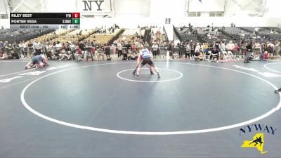 190 lbs Champ. Round 2 - Porter Vega, Spencerport Jr Rangers Wrestling Club vs Riley Best, Falconer Youth Wrestling