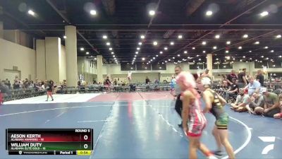 75 lbs Round 5 (6 Team) - William Duty, Alabama Elite Gold vs Aeson Kerth, Alabama Hammers