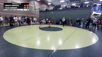 102 lbs Quarterfinal - Berkley Anderson, Small Town Grims vs Olivia Andersen, 208 Spartan WC