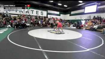 285 lbs Cons. Round 3 - Daniel Bonilla, Tulare Western vs Walter Chavez-Sarabia, Golden West