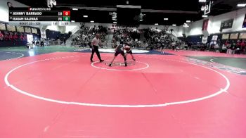 126 lbs Champ. Round 1 - Isaiah Salinas, Vista Del Lago vs Johnny Barraso, San Juan Hills