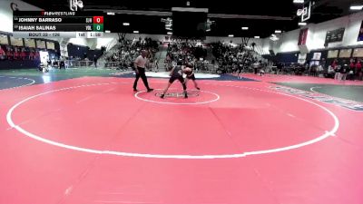126 lbs Champ. Round 1 - Isaiah Salinas, Vista Del Lago vs Johnny Barraso, San Juan Hills
