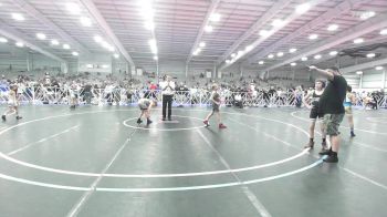 90 lbs Rr Rnd 3 - JonLuke Austin, The Fort Hammers vs Mason Baskcomb, Reaper Wrestling Club