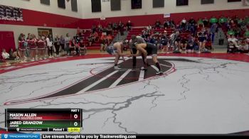 182 lbs Cons. Semi - Jared Granzow, AGWSR vs Mason Allen, Clarion-Goldfield-Dows