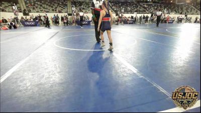45 lbs 3rd Place - Dawson Sherrin, Bridge Creek Youth Wrestling vs Dilynn Burch, Team Tulsa Wrestling Club