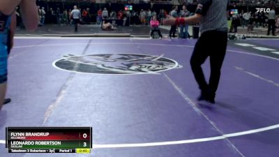 150 lbs Cons. Round 6 - Leonardo Robertson, Siuslaw vs Flynn Brandrup, Hillsboro