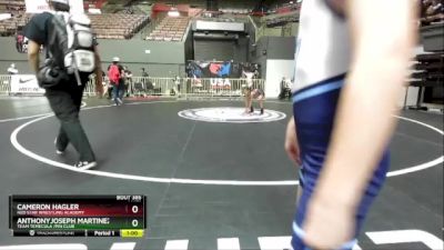 77 lbs Cons. Round 2 - Cameron Hagler, Red Star Wrestling Academy vs AnthonyJoseph Martinez, Team Temecula /Pin Club