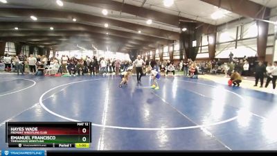 69 lbs Cons. Round 2 - Hayes Wade, Fremont Wrestling Club vs Emanuel Francisco, Timpanogos Wrestling