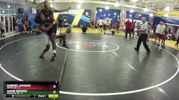 138 lbs Round 4 (8 Team) - Gabriel Samano, Braves WC vs Samir Redden, Riverview WC