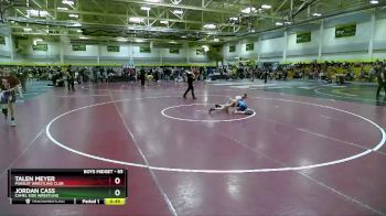 65 lbs Cons. Round 3 - Talen Meyer, Pursuit Wrestling Club vs Jordan Cass, Camel Kids Wrestling