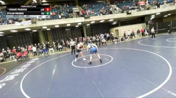 285 lbs Cons. Round 2 - Chase Paduch, Unattached vs Dylan Heinen, Unattached