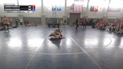 120 lbs Camden Runnels, Arkansas vs Quentin Jackson, Kansas