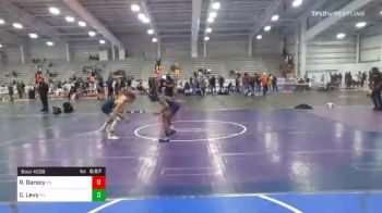 126 lbs Consolation - Rocco Darocy, PA vs Curtis Levy, NY