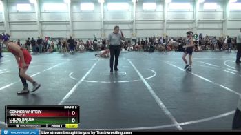 92 lbs Round 2 (10 Team) - CONNER WHITELY, Team 922 vs Lucas Bauer, 84 Athletes