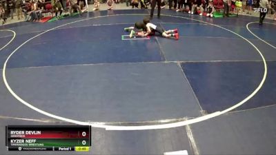 59 lbs Champ. Round 1 - Ryder Devlin, Shootbox vs Kyzer Neff, Timpanogos Wrestling