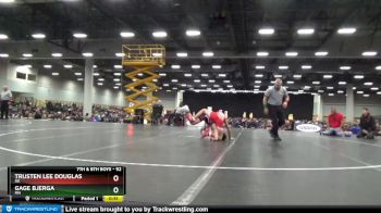 92 lbs Cons. Semi - Gage Bjerga, MN vs Trusten Lee Douglas, OK