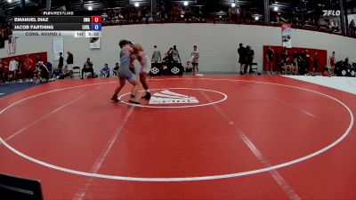 82 kg Cons. Round 2 - Emanuel Diaz, SPAR Wrestling Academy vs Jacob Farthing, Life U Club Lucha Wrestling