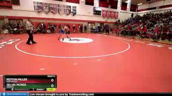 113 lbs Champ. Round 1 - Peyton Miller, East Valley vs Selvin Munoz, Warden