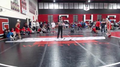 106 lbs Round 4 (12 Team) - Jakobe Valle, Homedale vs William Gutierrez, Gooding High School